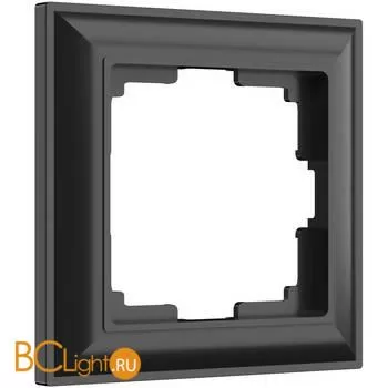 Рамка на 1 пост (черный матовый) Werkel Fiore W0012208 a051022