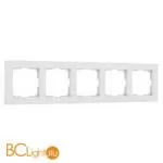 Рамка на 5 постов (белый) Werkel Hammer W0052401 a052529