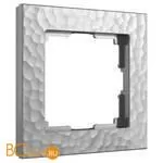 Рамка на 1 пост (серебряный) Werkel Hammer W0012406 a052512