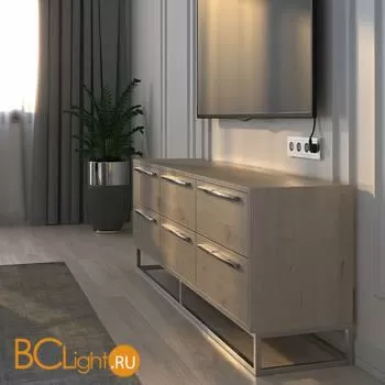 Рамка на 4 поста (серебряный) Werkel Hammer W0042406 a052524 - Фото 0