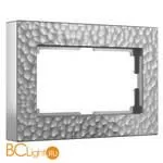 Рамка для двойной розетки (серебряный) Werkel Hammer W0082406 a052534
