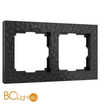 Рамка на 2 поста (черный) Werkel Hammer W0022408 a052517