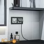 Рамка на 2 поста (черный) Werkel Hammer W0022408 a052517 - Фото 3