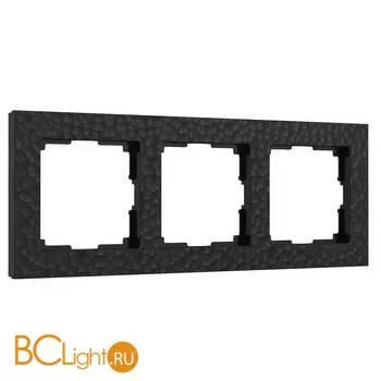 Рамка на 3 поста (черный) Werkel Hammer W0032408 a052521