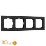 Рамка на 4 поста (черный) Werkel Hammer W0042408 a052527