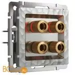 Акустическая розетка (серебряный) Werkel Hammer W1285006 a052067