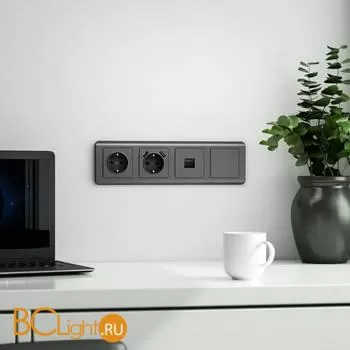 Заглушка (графит рифленый) Werkel W1159204 a050753 - Фото 0