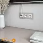 Розетка ТВ+Ethernet RJ-45 6 cat. (белый) Werkel W1181301 a056109 - Фото 1