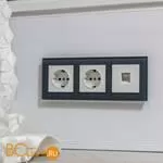 Телефонная розетка RJ-11 (белая) Werkel W1182001 a051123 - Фото 4