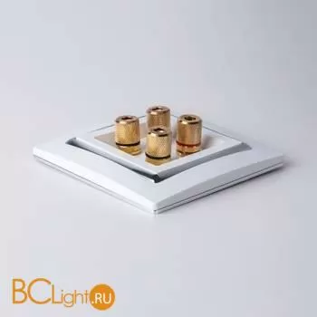 Акустическая розетка (белый) Werkel W1185001 a051140 - Фото 2