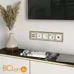 Акустическая розетка (белый) Werkel W1185001 a051140 - Фото 0