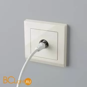 ТВ розетка оконечная (слоновая кость) Werkel W1183003 a051494 - Фото 3