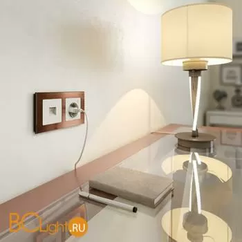 Розетка Ethernet RJ-45 (слоновая кость) Werkel W1181003 a051467 - Фото 4