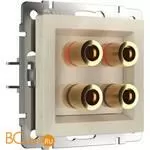 Акустическая розетка (слоновая кость) Werkel W1185003 a051468