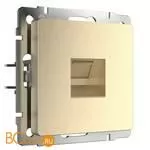 Розетка Ethernet RJ-45 (шампань рифленый) Werkel W1181010 a051424