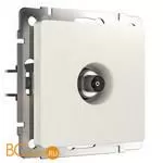 ТВ-розетка оконечная (перламутровый рифленый) Werkel W1183013 a051171