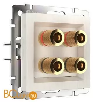 Акустическая розетка (перламутровый рифленый) Werkel W1185013 a051170