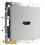 Розетка HDMI (серебряный) Werkel W1186006 a050877