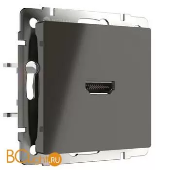 Розетка HDMI (серо-коричневый) Werkel WL07-60-11 a039271