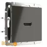 Розетка HDMI (серо-коричневый) Werkel WL07-60-11 a039271