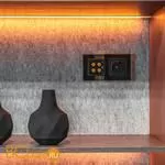 Акустическая розетка (черный матовый) Werkel W1185008 a051614 - Фото 2