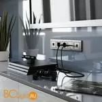 ТВ розетка оконечная (глянцевый никель) Werkel W1183002 a051075 - Фото 0