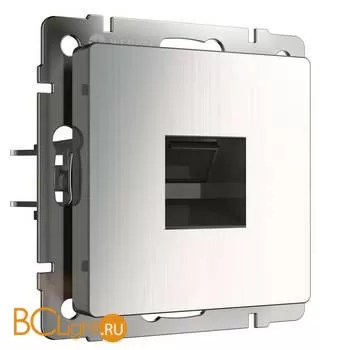 Розетка Ethernet RJ-45 (глянцевый никель) Werkel W1181002 a051079