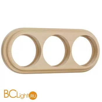 Рамка на 3 поста (светлый бук) Werkel Legend W0035224 a050994