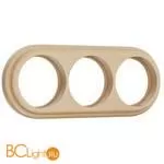 Рамка на 3 поста (светлый бук) Werkel Legend W0035224 a050994