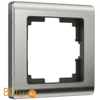 Рамка на 1 пост (глянцевый никель) Werkel Metallic W0011602 a051000