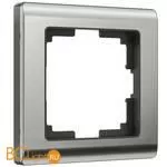 Рамка на 1 пост (глянцевый никель) Werkel Metallic W0011602 a051000