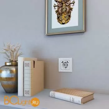 Накладка для розетки USB (белый) Werkel Hammer W1279501 a052037 - Фото 0