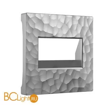 Накладка для двойной розетки Еthernet RJ-45 (серебряный) Werkel Hammer W1291106 a052072