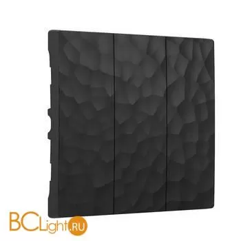 Набор клавиш для выключателя трехклавишного (черный) Werkel Hammer W1239008 a052063