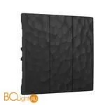 Набор клавиш для выключателя трехклавишного (черный) Werkel Hammer W1239008 a052063