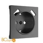 Накладка для розетки USB (графит рифленый) Werkel W1179504 a050746