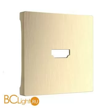 Накладка для розетки HDMI (шампань рифленый) Werkel W1196010 a051433