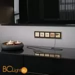 Накладка для розетки HDMI (шампань рифленый) Werkel W1196010 a051433 - Фото 1