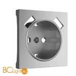 Накладка для розетки USB (cеребряный рифленый) Werkel W1179509 a051365