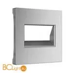 Накладка для двойной розетки Еthernet RJ-45 (серебряный рифленый) Werkel W1191109 a051350