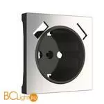 Накладка для USB розетки (глянцевый никель) Werkel W1179502 a051096