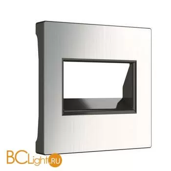 Накладка для двойной розетки Еthernet RJ-45 (глянцевый никель) Werkel W1191102 a051084