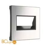 Накладка для двойной розетки Еthernet RJ-45 (глянцевый никель) Werkel W1191102 a051084