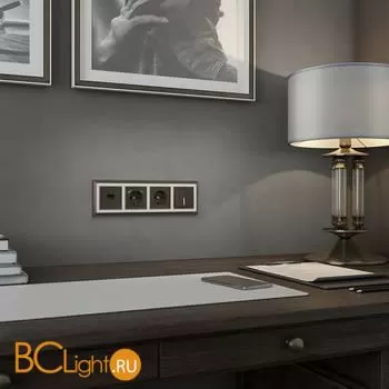 Накладка для розетки (бронзовый) Werkel W1179012 a051065 - Фото 0