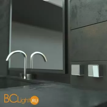 Выключатель двухклавишный (серебряный) Werkel Gallant W5020006 a052769 - Фото 0