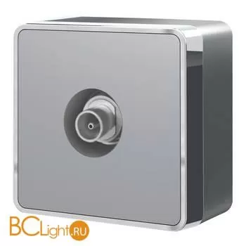 ТВ-розетка оконечная (серебряный) Werkel Gallant W5083006 a052778