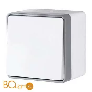 Выключатель одноклавишный влагозащищенный (белый) Werkel Gallant W5010201 a051574