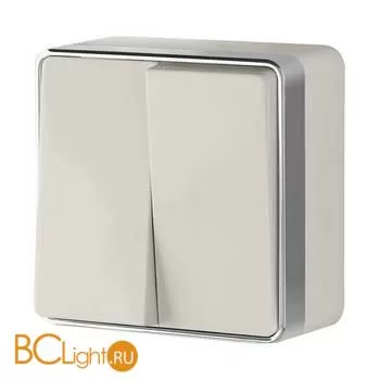 Выключатель двухклавишный (слоновая кость) Werkel Gallant W5020003 a051562