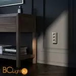 Розетка тройная с заземлением и шторками (графит рифленый) Werkel Gallant W5073104 a052595 - Фото 1