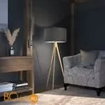 Розетка тройная с заземлением и шторками (графит рифленый) Werkel Gallant W5073104 a052595 - Фото 3